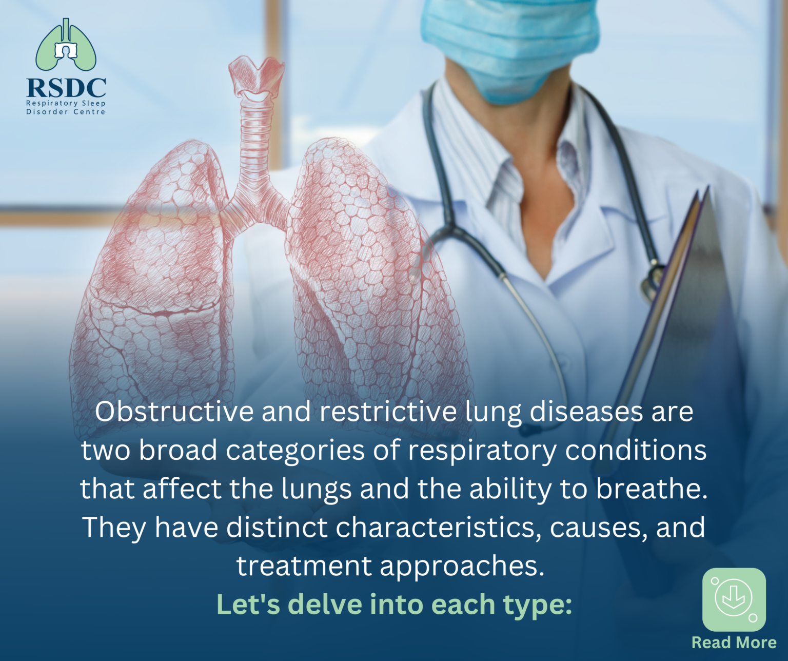 obstructive vs restrictive lung disease RSDC